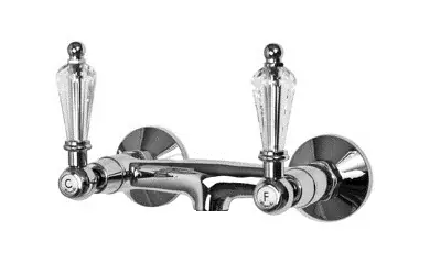 Retro baterie sprchová bez příslušenství Bianchi DIAMOND 1005SKCRM, chrom, Swarovski Koopje
