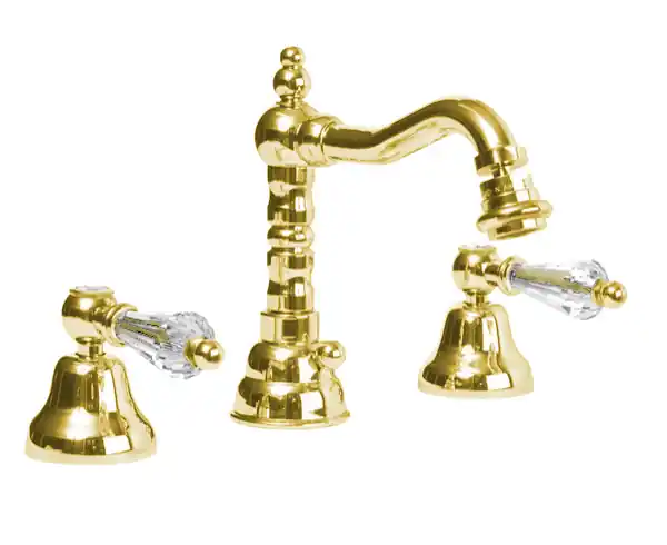 Lage Prijs Vodovodní baterie bidetová Bianchi DIAMOND 1052ORO, retro, zlato, křišťál Swarovski