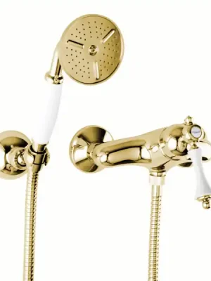 Retro vodovodní baterie sprchová nástěnná Bianchi LIBERTY 2005ORO, zlato Speciale Aanbieding