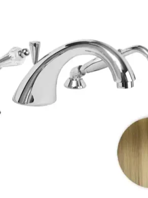 Exclusieve Aanbieding Retro baterie vanová stojánková Bianchi VINTAGE 2009VOT, stará mosaz, křišťál Swarovski