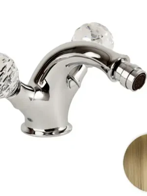 Lage Kosten Vodovodní baterie bidetová Bianchi BOHEME 1035VOT, stará mosaz, design,křišťál Swarovski