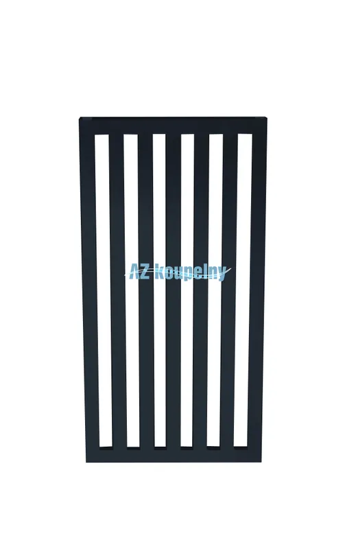 Finale Uitverkoop Koupelnový radiátor PMH DARIUS DA1A - Metalická antracit, 600 x 1200 mm