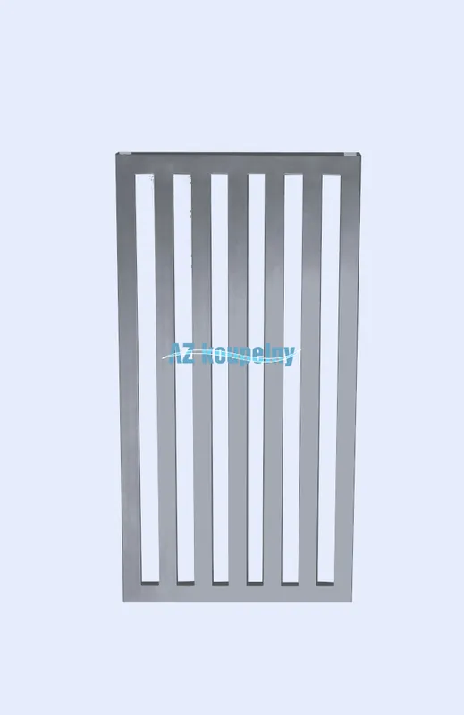 Koupelnový radiátor P.M.H. DARIUS DA1MS - Metalická stříbrná, 600 x 1200 mm Beperkte Voorraad