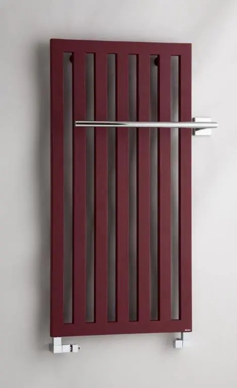 Koupelnový radiátor P.M.H. DARIUS DA1RE - Strukturální barva bordó, 600 x 1200 mm Lage Prijs