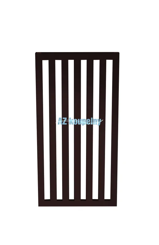 Koupelnový radiátor PMH DARIUS DA2BR - Strukturální barva hnědá, 600 x 1500 mm Merkproduct