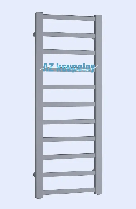 Merkproduct Koupelnový radiátor P.M.H. GALEON G4MS - Metalická stříbrná lak, 600 x 1280 mm