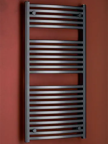 Koupelnový radiátor P.M.H. MARABU M4A - Metalická Antracit, 600 x 1233 mm Laatste Kans