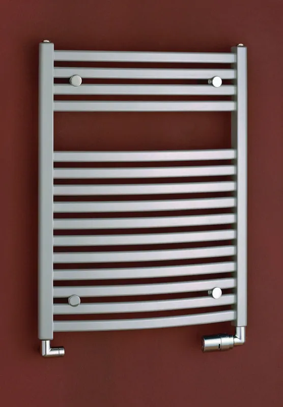 Uitverkoop Koupelnový radiátor P.M.H. MARABU M2MS - Metalická stříbrná lak, 600 x 783 mm