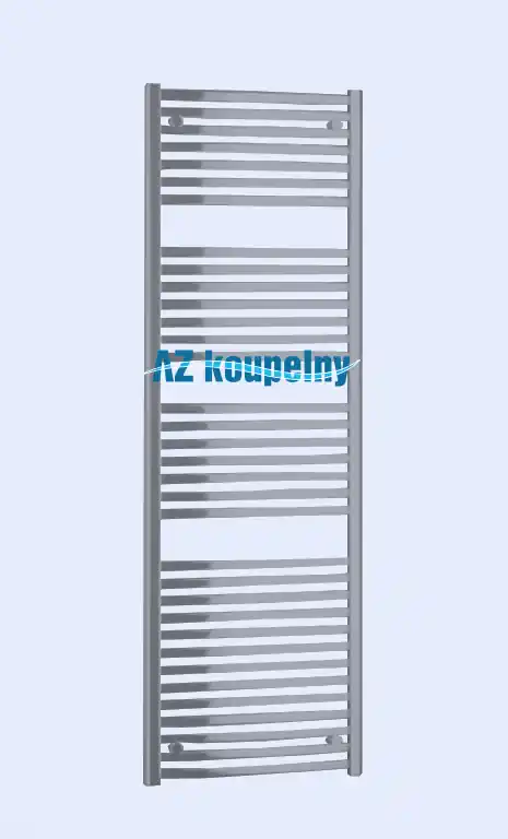 Koupelnový radiátor P.M.H. MARABU M5MS - Metalická stříbrná lak, 450 x 1815 mm Uitverkoop