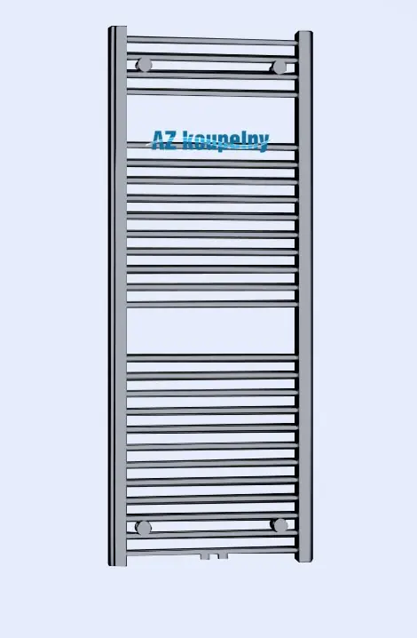 Veilige Betaling Koupelnový žebřík P.M.H. SAVOY S6MS-M, Metalická stříbrná, 750 x 1210 mm