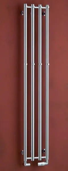 Favoriet Designový trubkový radiátor do koupelny PMH ROSENDAL R2C - Chrom, 266 x 1500 mm