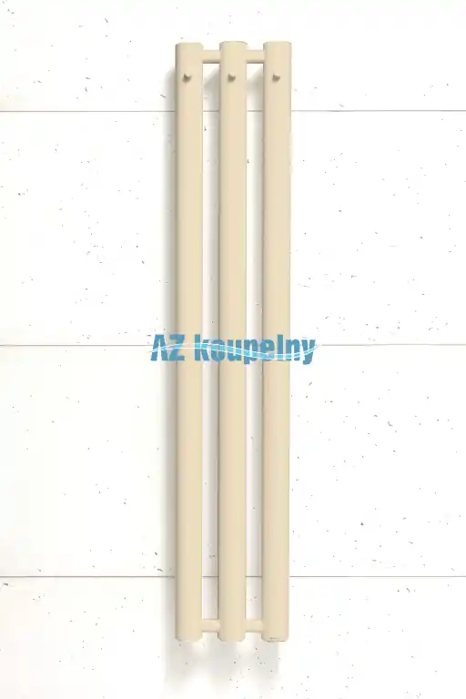 Koupelnový radiátor P.M.H. ROSENDAL MASSIVE R70/3BE -Strukturální béžová, 292 x 1500 mm Bestseller