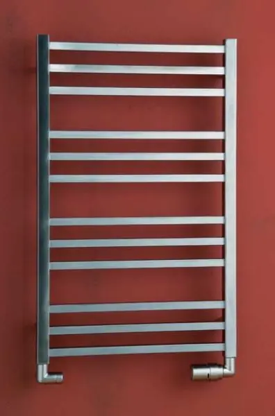Koupelnový radiátor P.M.H. AVENTO AV2SS - Kartáčovaná nerez, 600 x 790 mm Alleen Vandaag