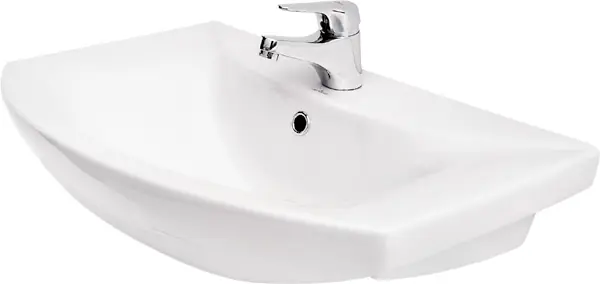 Weekendaanbieding Cersanit OMEGA 65 cm – designové keramické nábytkové umyvadlo, bílé - K11-0003