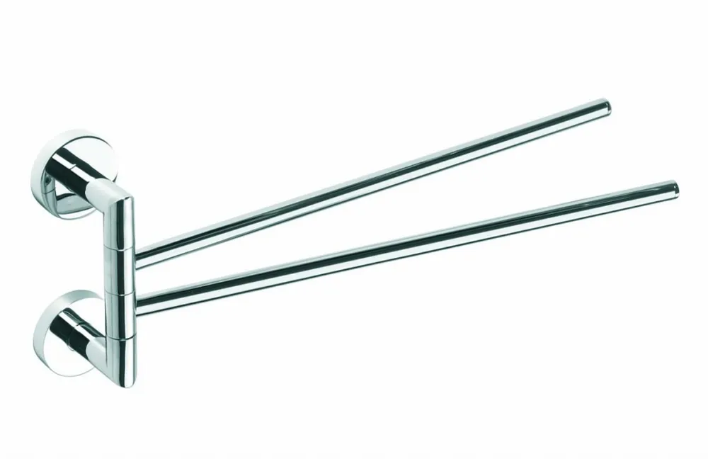 Flitsaanbieding Dvojitý držák ručníků otočný Bemeta OMEGA, 104204102, 450 mm, lesklý chrom