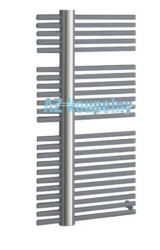 Koupelnový radiátor P.M.H. KRONOS KR2MS - Metalická stříbrná lak, 600 x 1182 mm Finale Uitverkoop