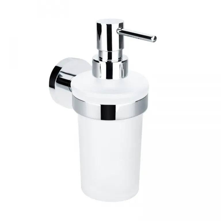 Hete Deal Dávkovač tekutého mýdla Bemeta OMEGA, 104109017, objem 230 ml, chrom / mléčné sklo