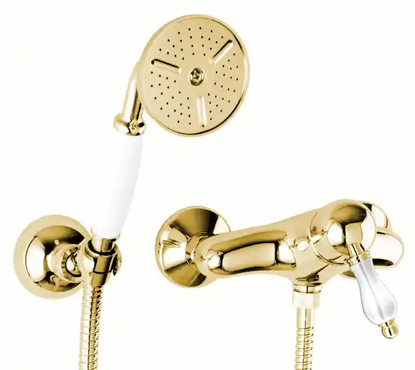 Must-Have Nástěnná sprchová vodovodní baterie Bianchi EUROPA 2005ORO, retro, zlato