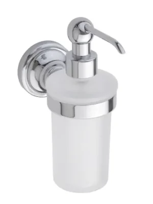 Dávkovač tekutého mýdla 230 ml Bemeta RETRO 144309012 chrom / mléčné sklo Nieuw