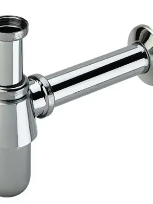 Designový umyvadlový mosazný sifon VIEGA 100674, model 5753, 5/4" x DN32, chrom Rechtstreeks Van De Fabrikant