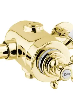 Retro termostatická sprchová baterie Bianchi ELITE 2064ORO, zlato Aanbieding