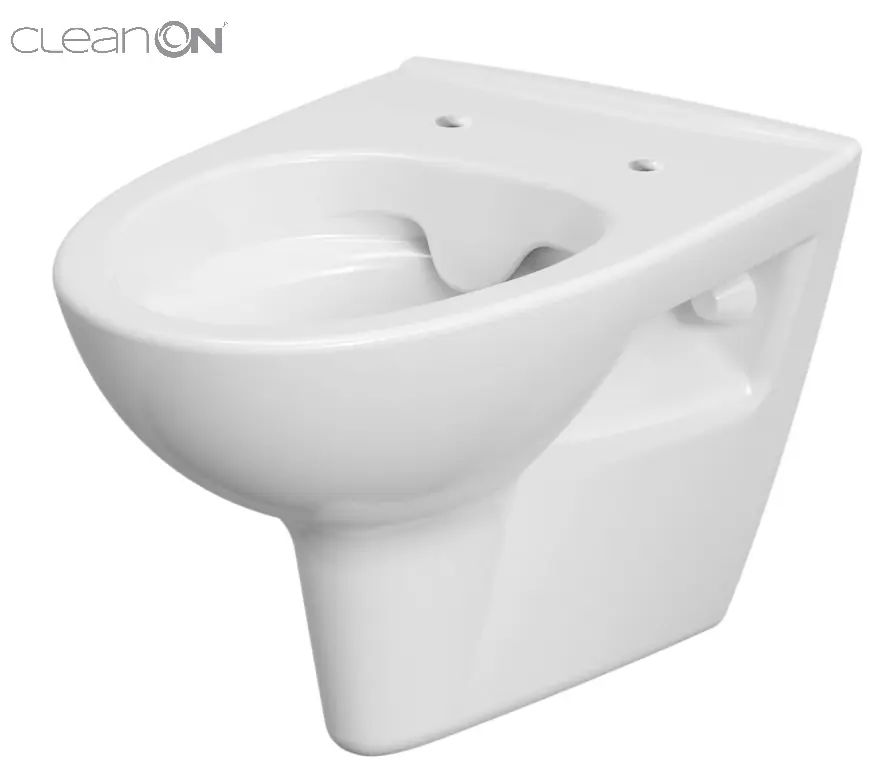 Závěsná WC mísa bez sedátka Cersanit PARVA, Clean On, K27-061 Meest Verkocht