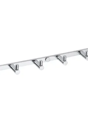 Věšák na ručníky se šesti háčky Bemeta OMEGA, 104606112, 410 mm, chrom Korting