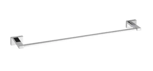 Voordeelprijs Hranatý designový nástěnný držák ručníků Bemeta PLAZA, 118104042, šíře 625 mm, chrom