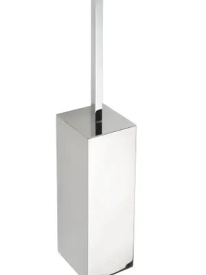 Tovární Cena WC štětka na postavení nebo pověšení Bemeta PLAZA, 118113092, hranatá, 85 x 85 mm, chrom