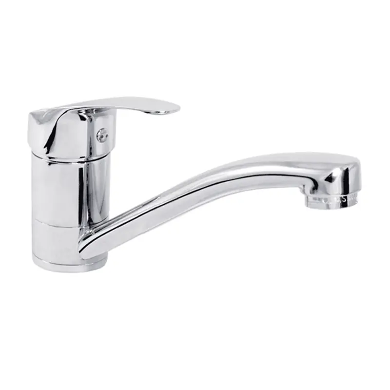 Dřezová baterie otočná stojánková Mereo SONÁTA CB201N, s plochým ramínkem 210 mm, chrom Betrouwbaar