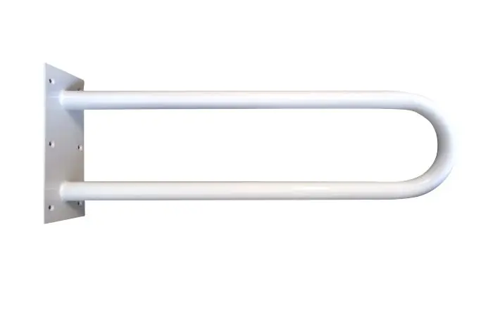Hete Deal Pevné madlo k umyvadlu pro seniory ve tvaru U - BEMETA HELP 301102054, bílé, 600 mm
