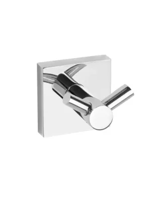 Uitverkoop Nástěnný dvojitý věšáček Bemeta BETA, 132106032, barva chrom