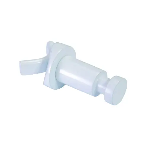 Actieprijs Designový kulatý háček na otopné těleso Bemeta RAWELL, 32 x 80 mm, barva bílá, 104506124