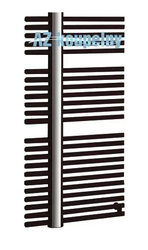 Koop Online Koupelnový radiátor P.M.H. KRONOS KR2BR - Strukturální barva, 600 x 1182 mm, hnědá