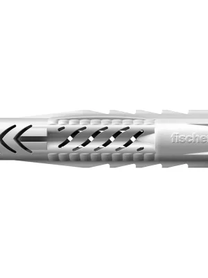 Hete Deal fischer UX 8 R, univerzální nylonová zauzlovací hmoždinka s límcem, 8 x 50 mm
