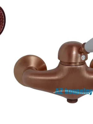 Retro vodovodní baterie sprchová s příslušenstvím Bianchi ELITE 2005VRA, stará měď Koop Online