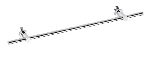 Laatste Kans Rovný držák ručníků na otopné těleso Bemeta RAWELL, 134504202, chrom, 600 mm