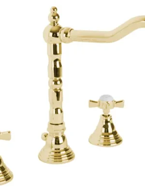 Vodovodní baterie retro umyvadlová Bianchi OLD ENGLAND 1032ORO, zlato Flitsaanbieding