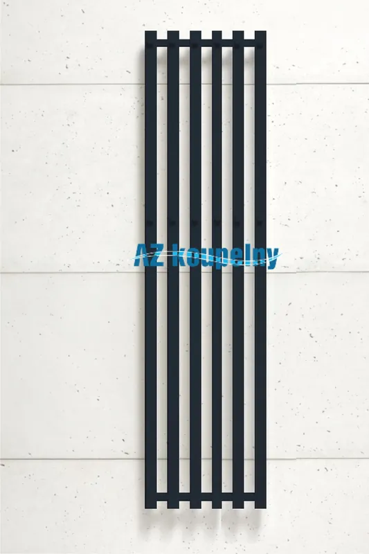 Koupelnový radiátor PMH PLUTO P2A/6 - Metalická antracit, 385 x 1500 mm Laatste Kans