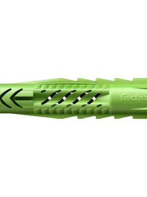 Koop Online fischer UX GREEN R 6 x 35 mm, univerzální zauzlovací hmoždinka s límcem, nylon