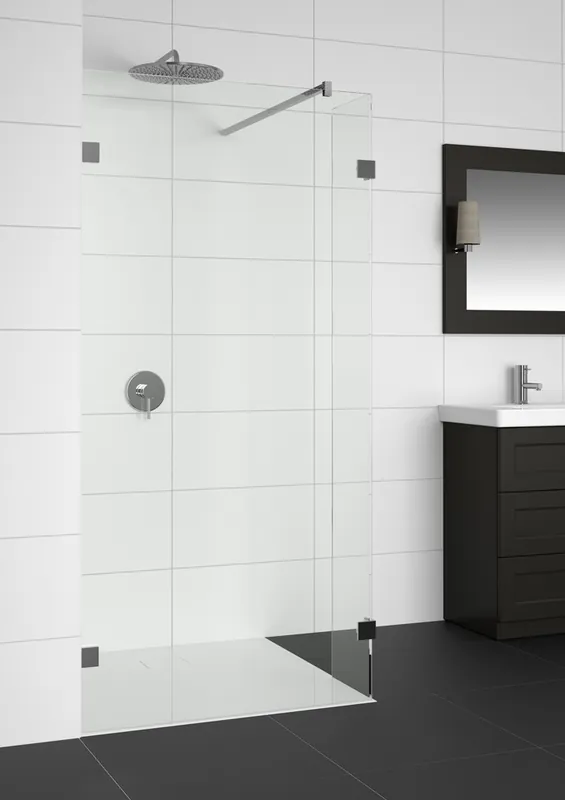 Finale Uitverkoop Pevná sprchová zástěna s krátkým rohovým zakončením Riho ARTIC A402 - 120 cm, GA77200