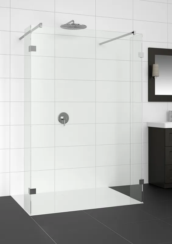 Pevná sprchová zástěna Riho ARTIC A404 - 136 cm, GA34200 Nieuw