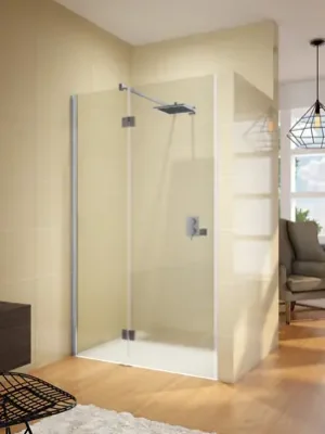 Kup Teď Skleněné sprchové dveře s pevným segmentem Riho POLAR P104, GP0102201, 120 cm, levá