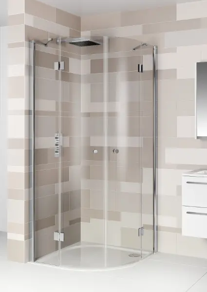 Betaalbaar Sprchový kout čtvrtkruhový Riho POLAR P309, GW46300, 100 x 100 cm, R55