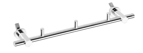 Kulatý držák ručníků s věšáčky na otopné těleso Bemeta RAWELL 134504222, 355 mm, chrom Flitsaanbieding