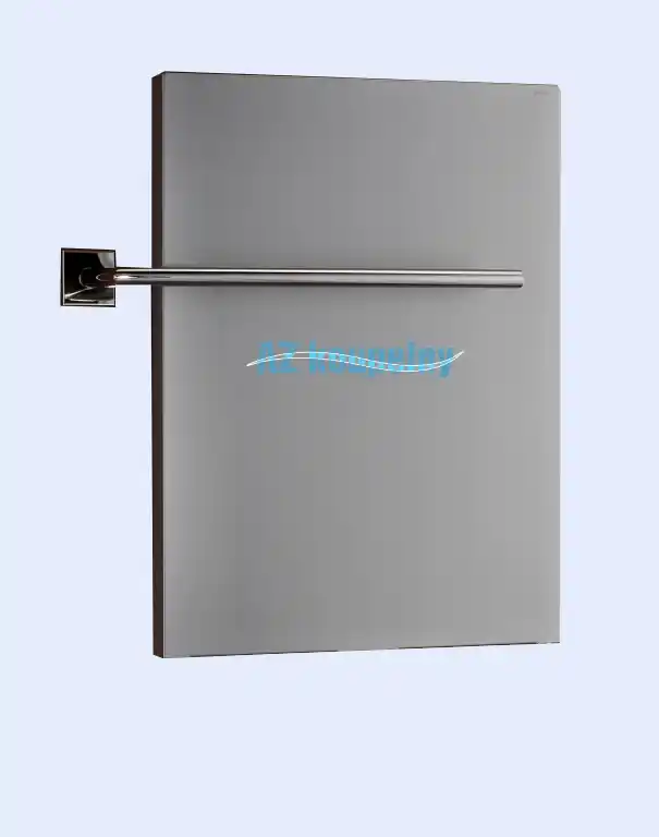 Koupelnový radiátor PMH PEGASUS PG1MS - Metalická stříbrná, 488 x 800 mm Finale Uitverkoop