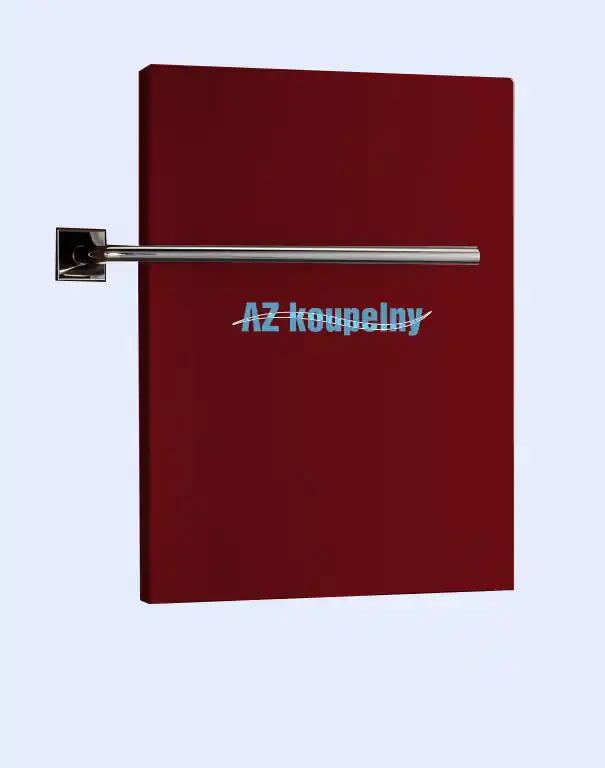 Radiátor do koupelny P.M.H. PEGASUS PG1RE - Strukturální bordó, 488 x 800 mm Weekendaanbieding