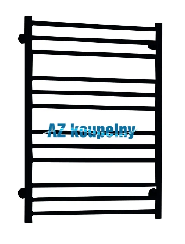 Beperkt Aanbod Žebříkové topení do koupelny PMH SORANO SN1B - Černá lak, 500 x 790 mm