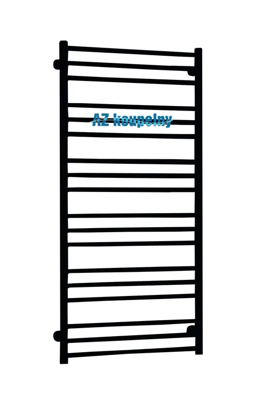 Topný žebřík do koupelny PMH SORANO SN3BL - Strukturální černá, 500 x 1210 mm Meest Verkocht