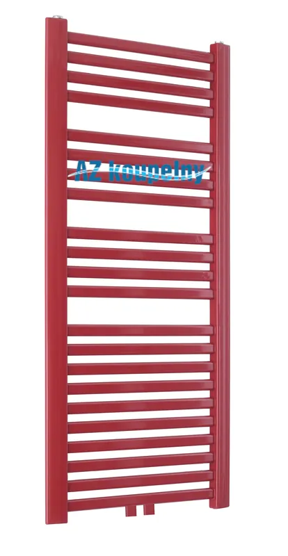 Koop Vandaag Topný žebřík Neriet Elliot Lux-N/MM, NE-04-500.1232-48-K3020+MM, 500 x 1232 mm, červený